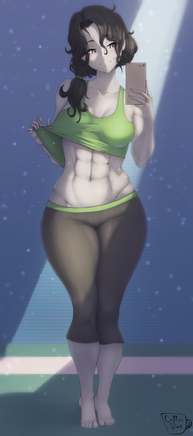 up tied trainer wii fit Interviews with monster girls