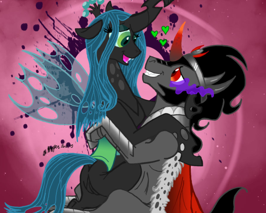 king sombra mlp and luna Ever after high cheshire cat