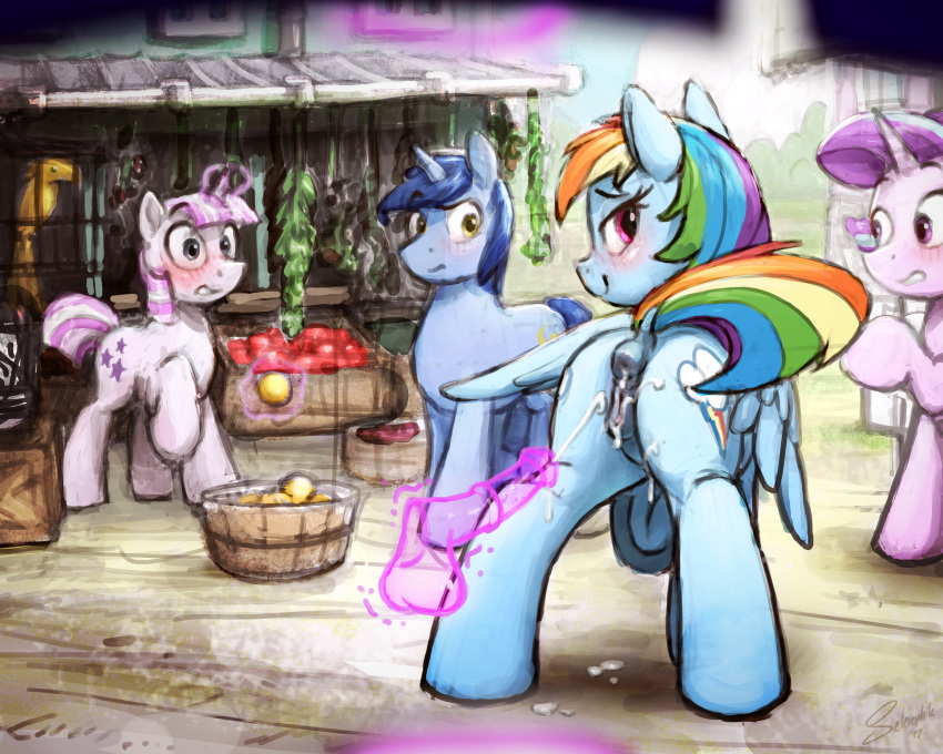 and rainbow lightning dash dust What happened to dick figures