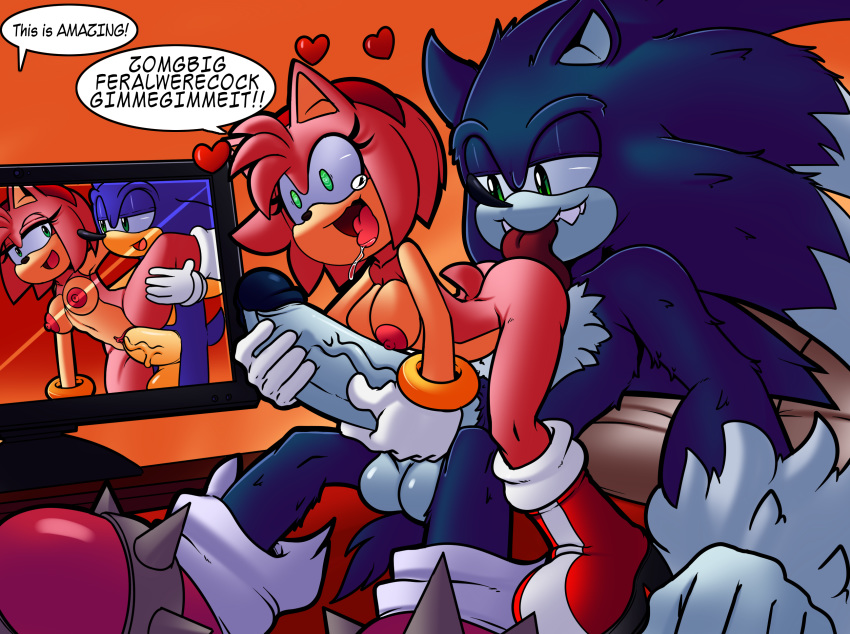 amy the and sonic werehog 100 good deeds for eddie