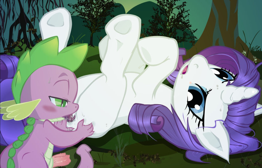 spike mlp rarity and fanfiction Wow tigule and foror ice cream