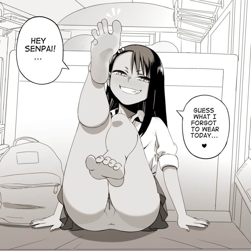 nagatoro please stop bullying me Brief and chuck with garterbelt
